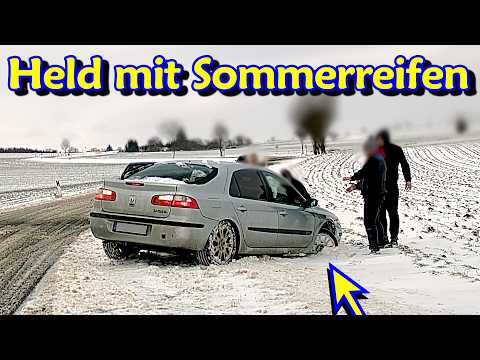 Stress in Engstelle, 3.500€-Steinschlag und Sommerreifen im Schnee | DDG Dashcam Germany | #713