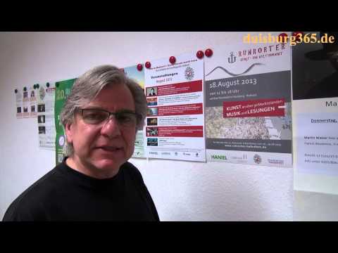 3. Ruhrorter Kunstmarkt im Rahmen des Ruhrorter Hafenfests am 18.08.2013