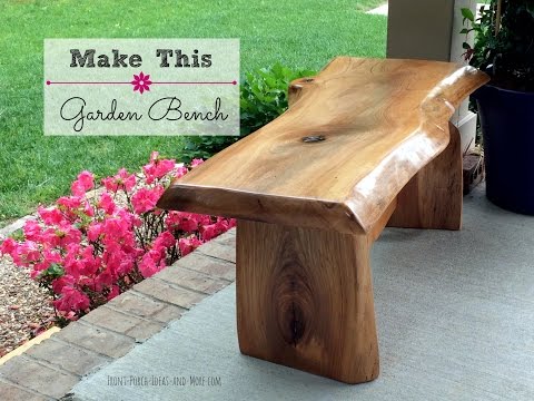 DIY Garden Bench