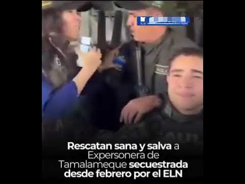 Rescatan santa y salva a expersonera de Tamalameque 