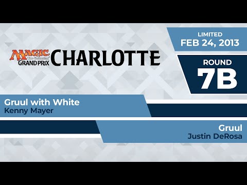 GPCHAR: Round 7b - Kenny Mayer vs Justin DeRosa | Limited