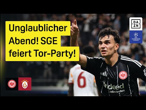 Eintracht Frankfurt - Galatasaray  | UEFA Champions League | DAZN Highlights