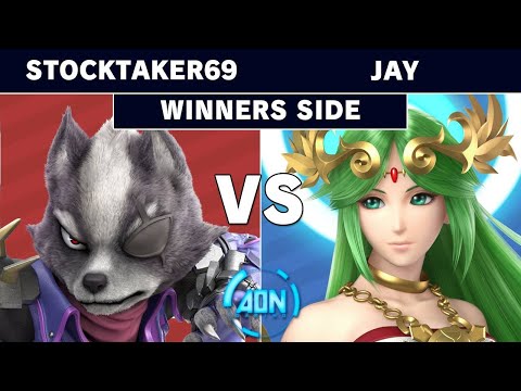 AON Ultimate 51 - GG | Stocktaker69 (Wolf) vs GG | Jay (Palutena) Winners Round 3 - Smash Ultimate
