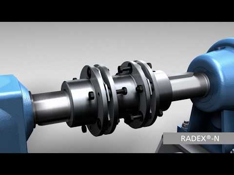 KTR Steel Lamina Coupling Radex-N Series