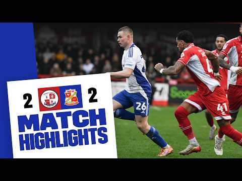 FC Crawley Town 2-2 FC Swindon Town 