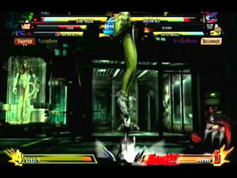 Marvel vs Capcom 3: Friend Battle vs Tysonbane (12/15)