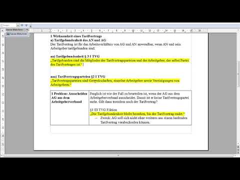 2 Inhalt eines Arbeitsvertrags Schema, Individualvertrag & Tarifvertrag: Arbeitsrecht