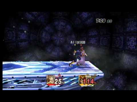 BBI LT - L1/8F - Biggad (Zelda) vs Ally (C.Falcon) [1/2]