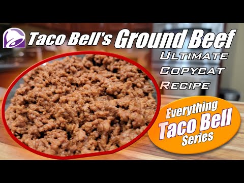 The Ultimate Taco Bell Ground Beef Recipe | Secrets Revealed