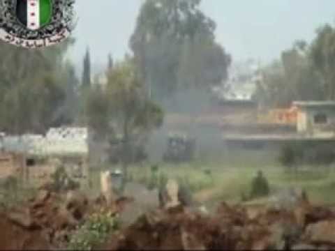 استهداف قوات النظام في الكتيبة 49 دفاع جوي في ريف درعا من قبل كتيبة أسامة بن زيد