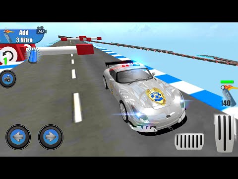 Police Car Stunts GT Racing Ramp Car Stunt - android games # 13 - car police 2021