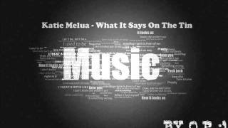 Katie Melua - What It Says On The Tin