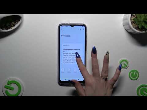 How to Adjust the System Font Size in MOTOROLA Moto G30