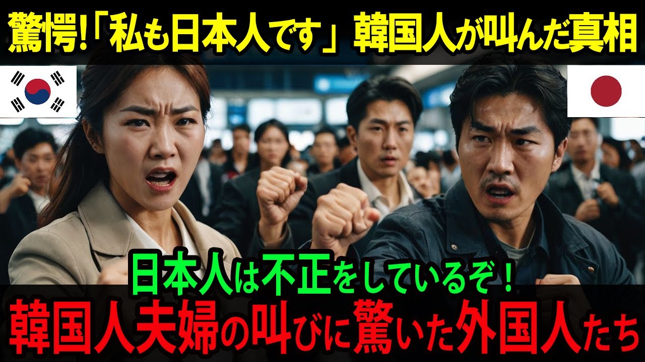 【海外の反応】韓国人が「日本人は不正をしている！」と叫びその後日本人だと言い出した理由【日本称賛】