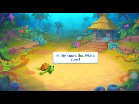 Fishdom - Hi my name’s Tina. What is your name?