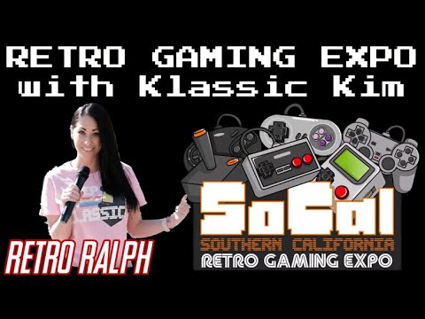 SoCal Retro Gaming Expo 2019 w/ Retro Ralph & Klassic Kim!