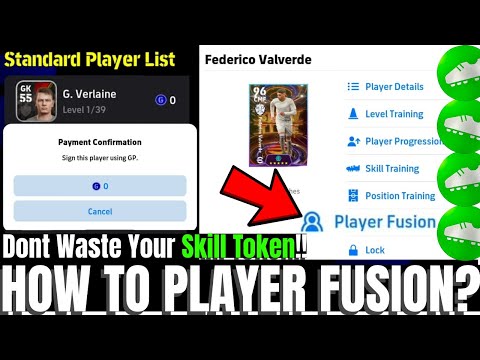 How to Player Fusion? | Free GP Players | efootball 2025