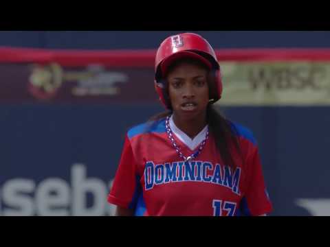 Highlights: Dominican Republic v Japan - Women's Baseball World Cup 2018