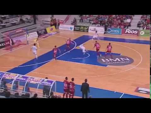 Gol de Sergio (2-1) en el ElPozo Murcia - Catgas Energía. J2. Primera Div