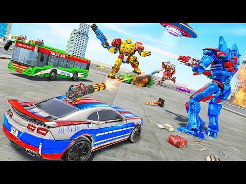 Horse Robot Car Game – Space Robot Transform wars - Android Gameplay FHD