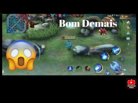 Esse moba é muito bom!!!! jogando Mobile Legends Rank pela primeira vez