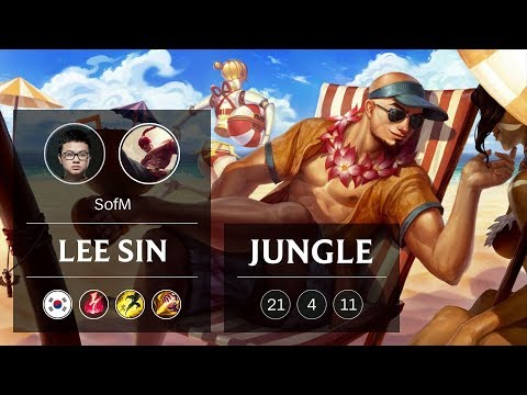 Lee Sin Jungle vs Xin Zhao - KR Challenger Patch 9.1