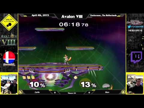 Avalon VIII - Zgetto (Fox) Vs Blaze (Peach) - SSBM Singles Winners R4