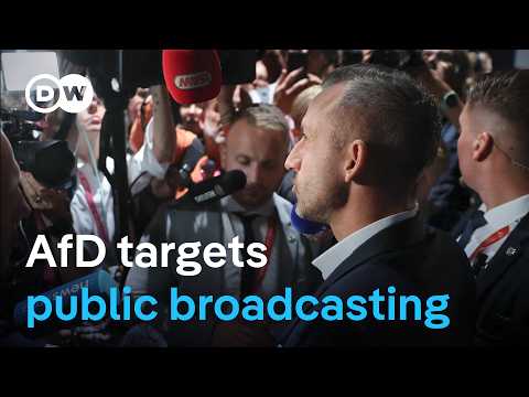 How Germany's right wing populists plan to reshape Germany's public media | DW News