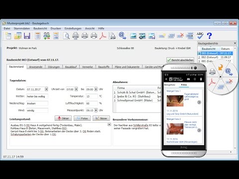Bauskript Bautagebuch: Überblick