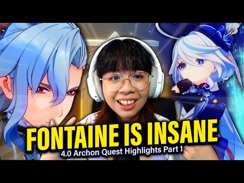 The 4.0 ARCHON QUEST Started Off CRAZY... 4.0 Archon Quest Part 1 | Genshin Impact