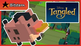 DISNEY CROSSY ROAD Secret Characters : Warthog Unlock (Tangled): Collect 50 Cupcakes | iOS Gameplay