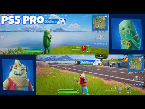 Fortnite 2-Player Local Split-Screen Co-Op PS5 Pro 4k Gameplay - Big Dill & Lil Whip