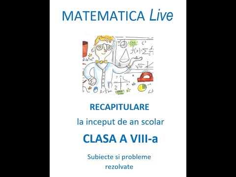 Recapitulare initiala - Cl 8  -Lectia 8 - Geometrie - Probleme si exercitii rezolvate - Clasa a 8-a