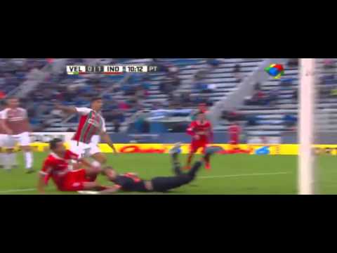 Insólito blooper de Assmann y gol de Ortiz - Velez 0 Vs 1 Independiente - Fecha 11 - Liga Argentina