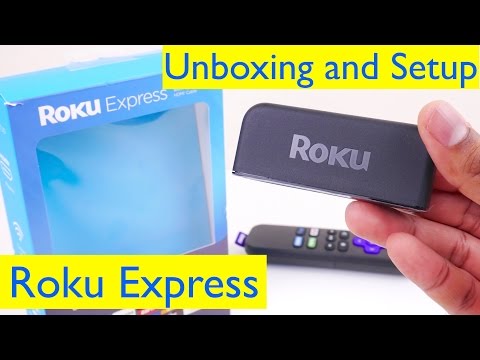 Roku Express Unboxing and Setup