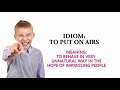 20 Best Useful Idioms Common Idioms And Its Meaning Improve English By Idioms Best Ever Idioms