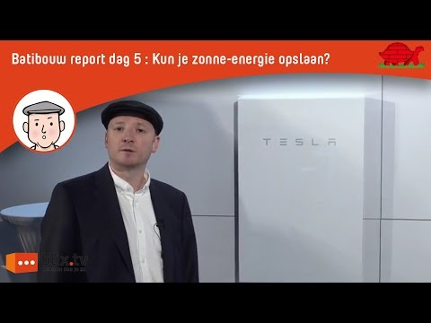 Batibouw report 5: Tesla Powerwall in hal 10
