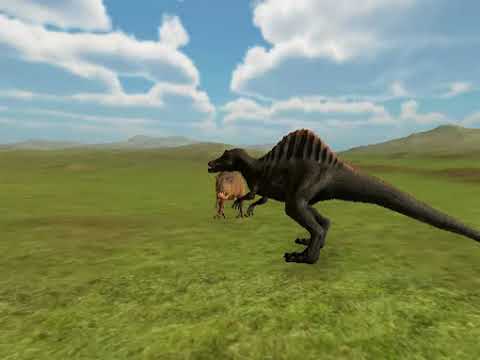 Good User (T-Rex) VS Bad User (Spinosaurus)