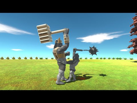 Strong Shatterilla vs every giant unit-Animal Revolt Battle Simulator