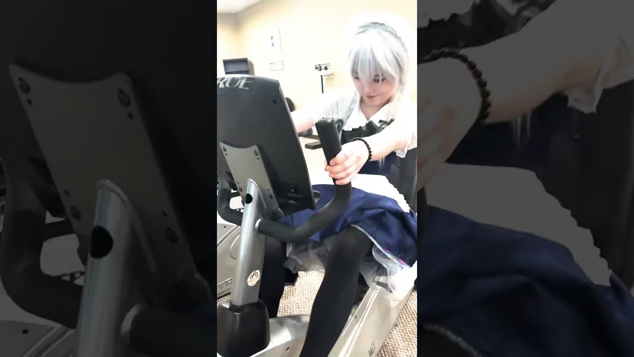 [Touhou] Sakuya On Never Skips Leg Day #shorts #touhou