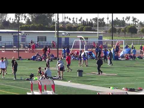 VarB 300mH vs Troy 3-14-18 - Los Alamitos Boys