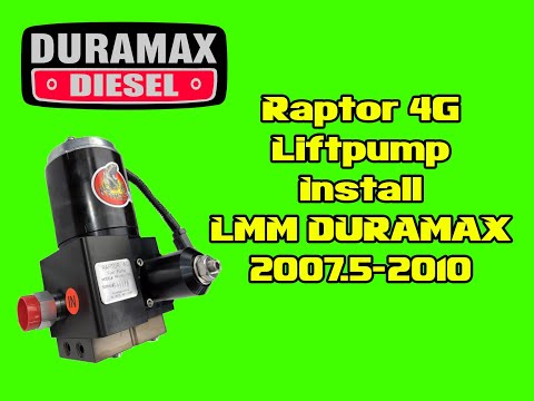 Ultimate LMM Duramax Raptor 4G Lift Pump Install (How To)