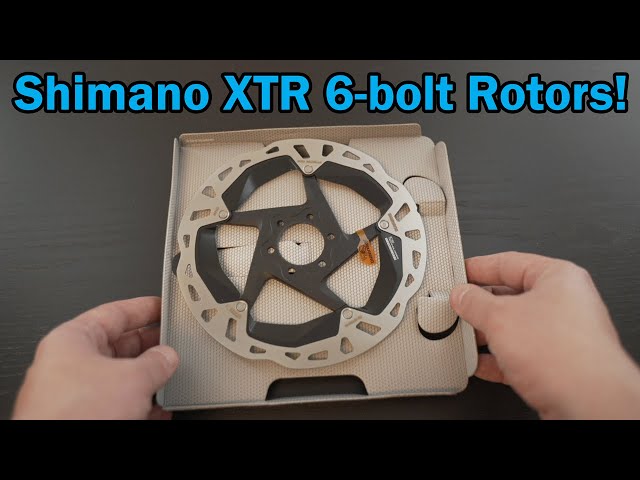 Ротор Shimano XTR RT-MT905-L 6-bolt 203mm Disc Brake Rotor (Silver