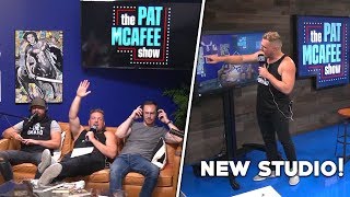 Pat McAfee's New Studio!