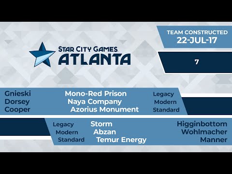 SCGATL: Round 7 - Gnieski, Dorsey, Cooper vs Higginbottom, Wohlmacher, Manner | Team Constructed