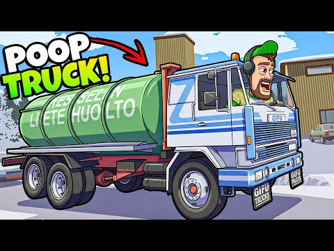 I Got a Job Pumping POOP in My Winter Car?!