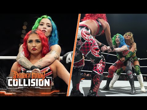AEW Collision HIGHLIGHTS: Megan Bayne & Marina Shafir vs Nixon Newell & Miranda Alize! | 11/1/25