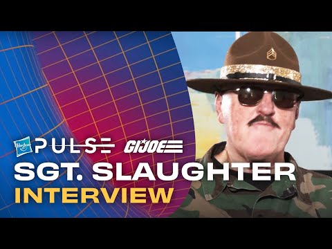 GI JOE | Sgt. Slaughter Interview | Hasbro Pulse