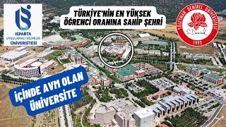 Isparta Süleyman Demirel Üniversitesi Kampüs Tanıtım Turu Vlog I SDÜ v