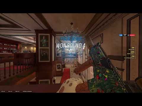 Winning round with Azami @Kafe Dostoyevsky | Rainbow Six Siege